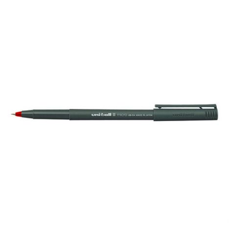 Pióro kulkowe Uniball Micro UB-104 0.5mm, czerwone